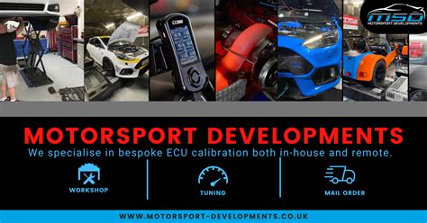 Motorsport developments - Motorsport Developments The MSD E-TuneThis is a bespoke product for those customers who already own the awesome COBB Accessport V3. We will supply our renowned MSD calibrations as a stand alone purchase via e-mail for self installation onto your vehicle which we can then tune remotely via datalogging should you wish. 